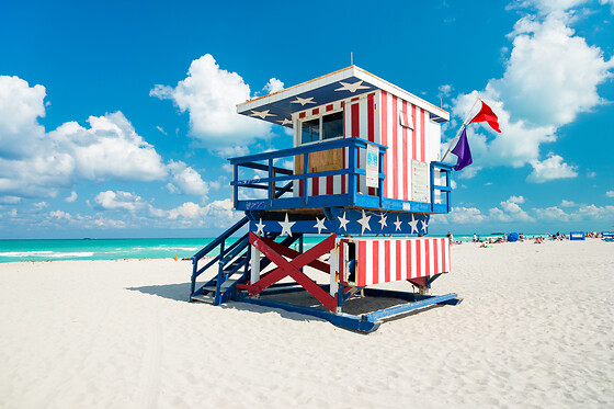 One night getaway in Miami