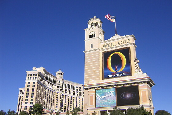 Luxury night in Las Vegas