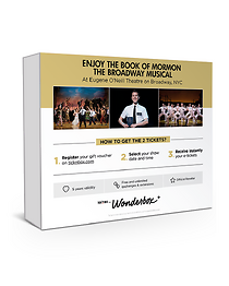 The book of Mormon - 2 Tickets
