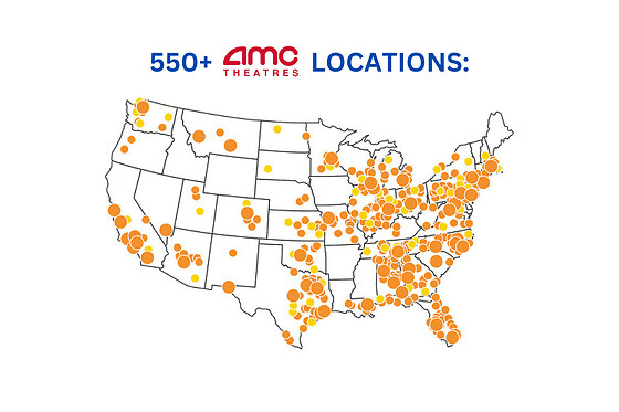AMC Movie Theatres Package for 2