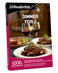 WONDERBOX gift package: Dinner for 2