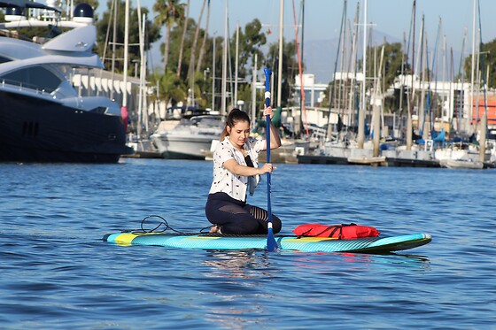 Kayak for 2 with Sea Lions at Fun Surf LA, Marina del Rey