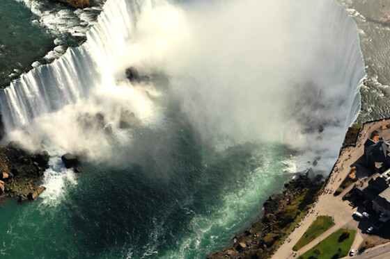 Aerial Majesty: Experience Niagara Falls from Above