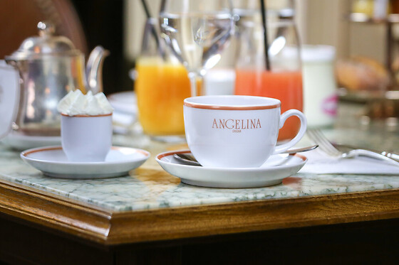 The famous Angelina Breakfast for 2 at Bryant Park NYC