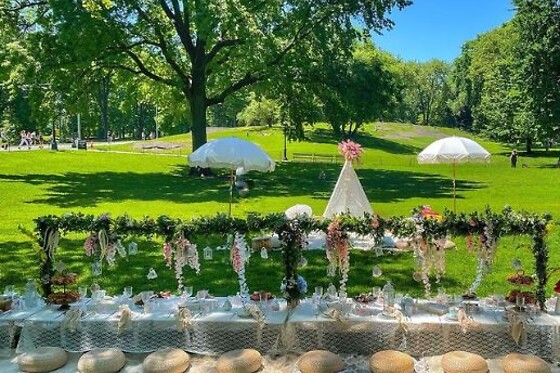 Botanical garden for 8 people
