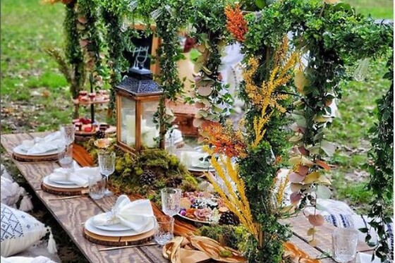 Botanical garden for 8 people