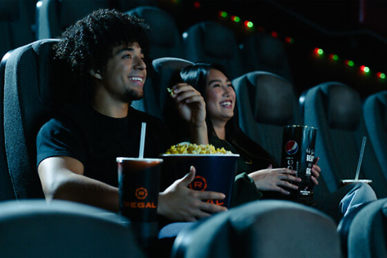 REGAL Movie Bundle - 2 tickets + 2 snack packs