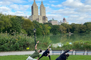 Central Park Bike Ride and Yoga for 5 people