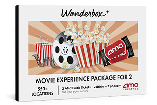 2 Movie Tickets + 2 drinks + 2 popcorn