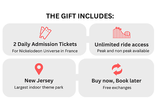 Nickelodeon Universe for 2
