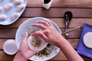 Chinese Dumplings Making Class for 2 in San Diego