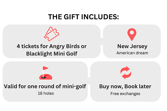 Mini Golf Experience for 4